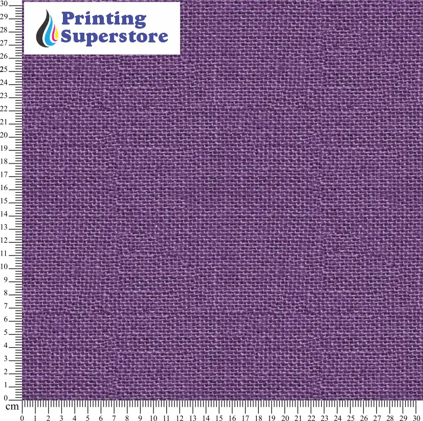 Purple burlap fabric pattern printed on Self Adhesive Vinyl (SAV), Heat Transfer Vinyl (HTV) and Cardstock.