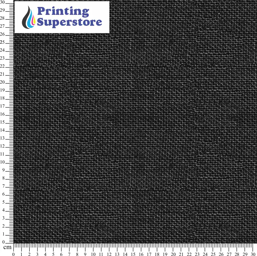 Black burlap fabric pattern printed on Self Adhesive Vinyl (SAV), Heat Transfer Vinyl (HTV) and Cardstock.