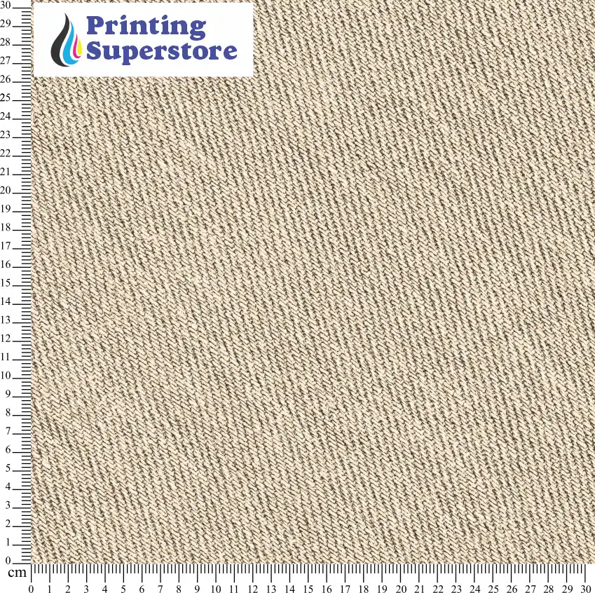 Brown denim fabric pattern printed on Self Adhesive Vinyl (SAV), Heat Transfer Vinyl (HTV) and Cardstock.