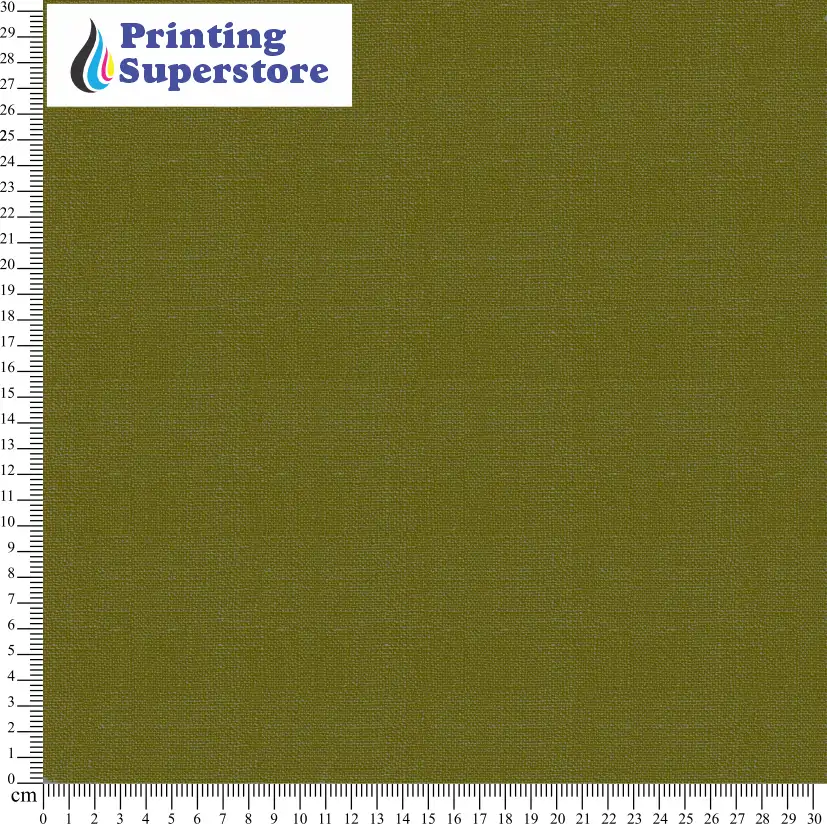 Brown / Green linen fabric pattern printed on Self Adhesive Vinyl (SAV), Heat Transfer Vinyl (HTV) and Cardstock.