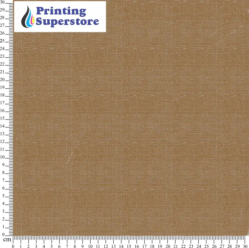 Brown linen fabric pattern printed on Self Adhesive Vinyl (SAV), Heat Transfer Vinyl (HTV) and Cardstock.