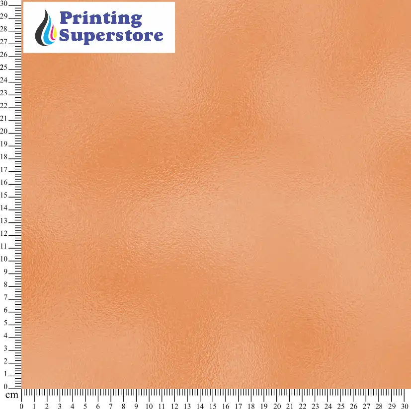 Orange foil pattern printed on Self Adhesive Vinyl (SAV), Heat Transfer Vinyl (HTV) and Cardstock.