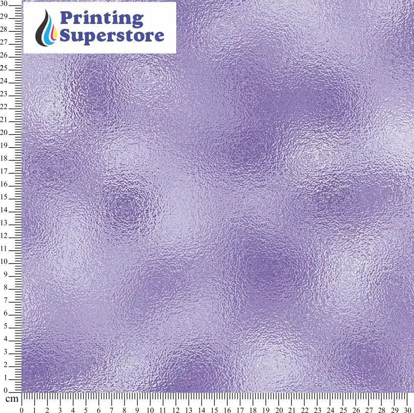 Purple foil pattern printed on Self Adhesive Vinyl (SAV), Heat Transfer Vinyl (HTV) and Cardstock.