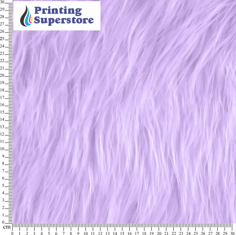 Purple fur pattern printed on Self Adhesive Vinyl (SAV), Heat Transfer Vinyl (HTV) and Cardstock.