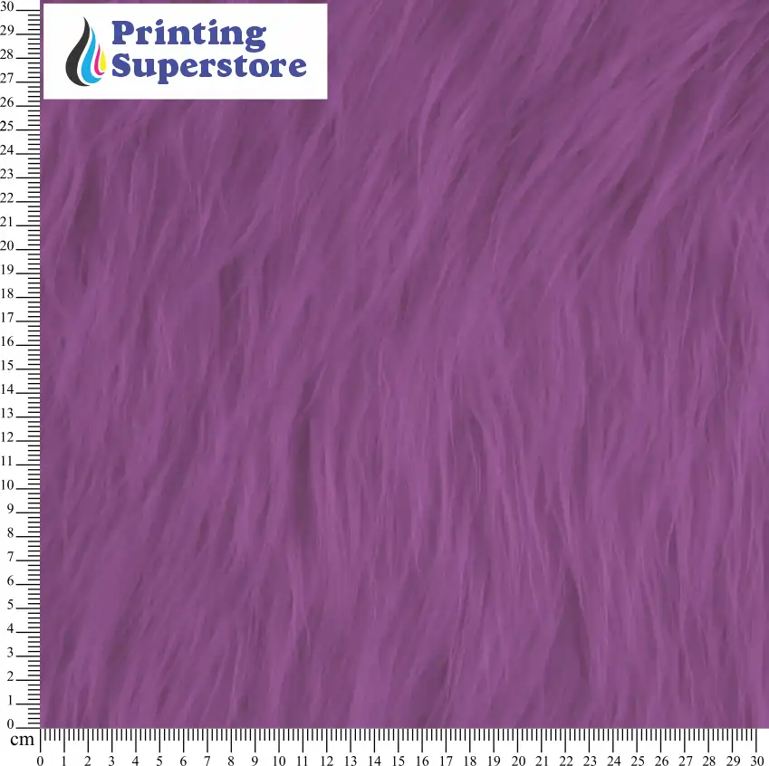 Purple fur pattern printed on Self Adhesive Vinyl (SAV), Heat Transfer Vinyl (HTV) and Cardstock.