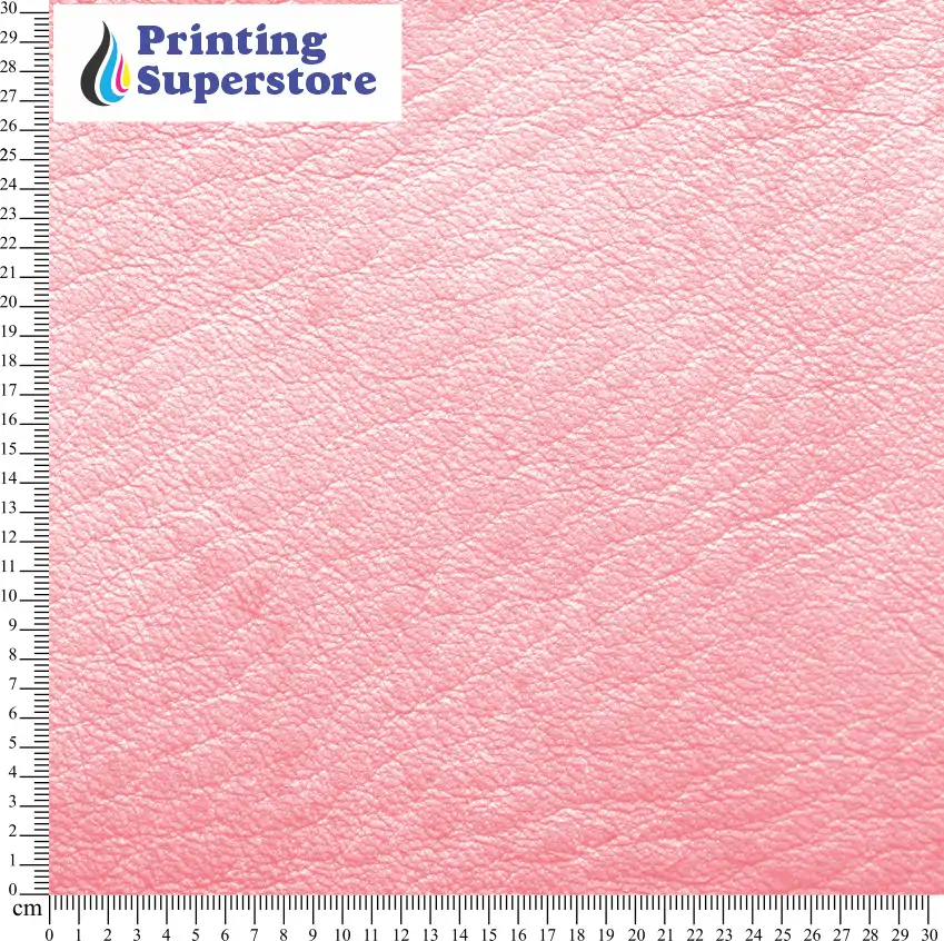 Pink leather pattern printed on Self Adhesive Vinyl (SAV), Heat Transfer Vinyl (HTV) and Cardstock.