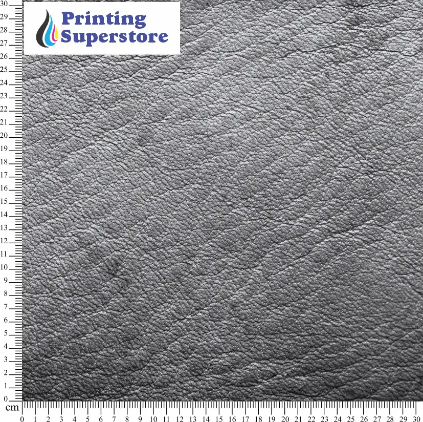 Grey / Silver leather pattern printed on Self Adhesive Vinyl (SAV), Heat Transfer Vinyl (HTV) and Cardstock.