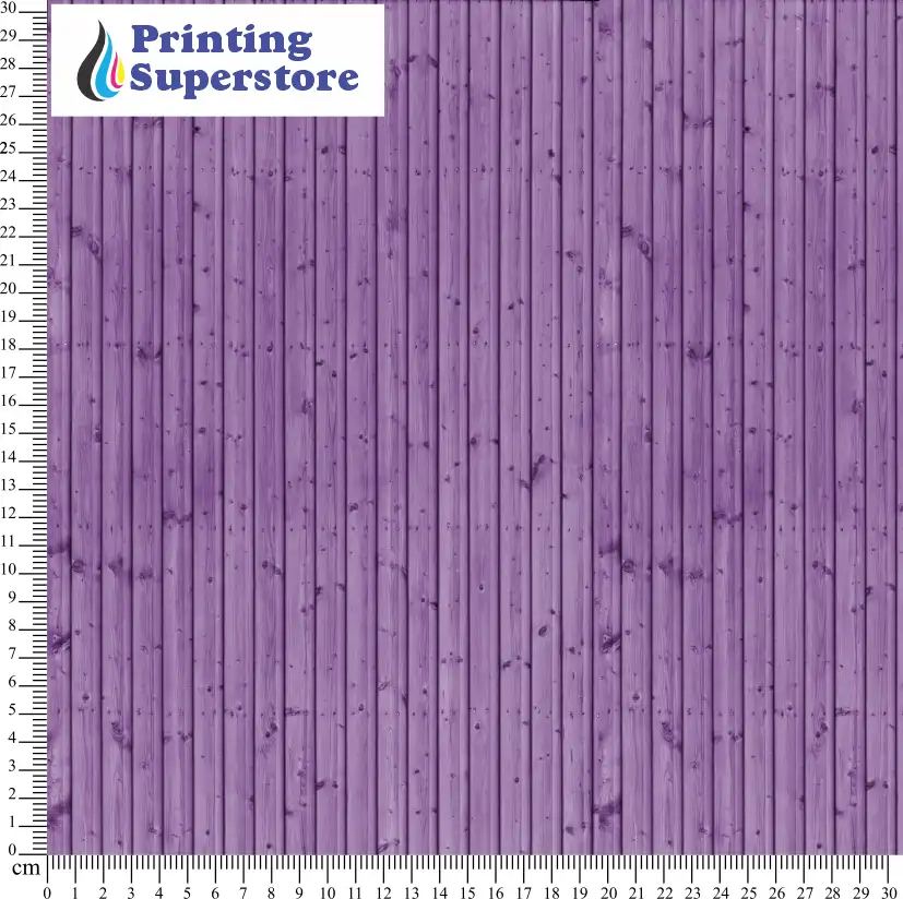 Purple wood pattern printed on Self Adhesive Vinyl (SAV), Heat Transfer Vinyl (HTV) and Cardstock.