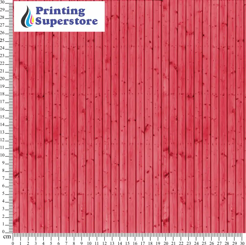 Red wood pattern printed on Self Adhesive Vinyl (SAV), Heat Transfer Vinyl (HTV) and Cardstock.