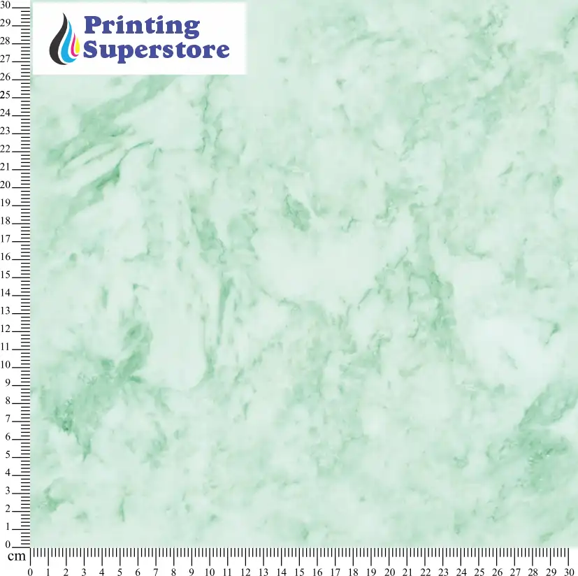 Green marble pattern printed on Self Adhesive Vinyl (SAV), Heat Transfer Vinyl (HTV) and Cardstock.