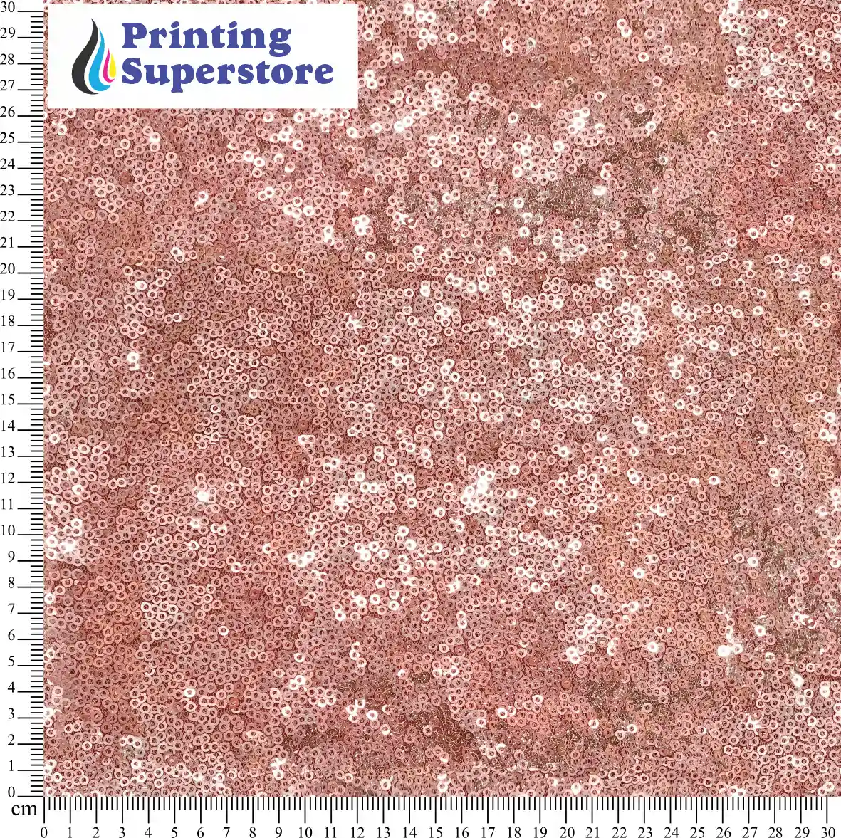 Pink sequins pattern printed on Self Adhesive Vinyl (SAV), Heat Transfer Vinyl (HTV) and Cardstock.