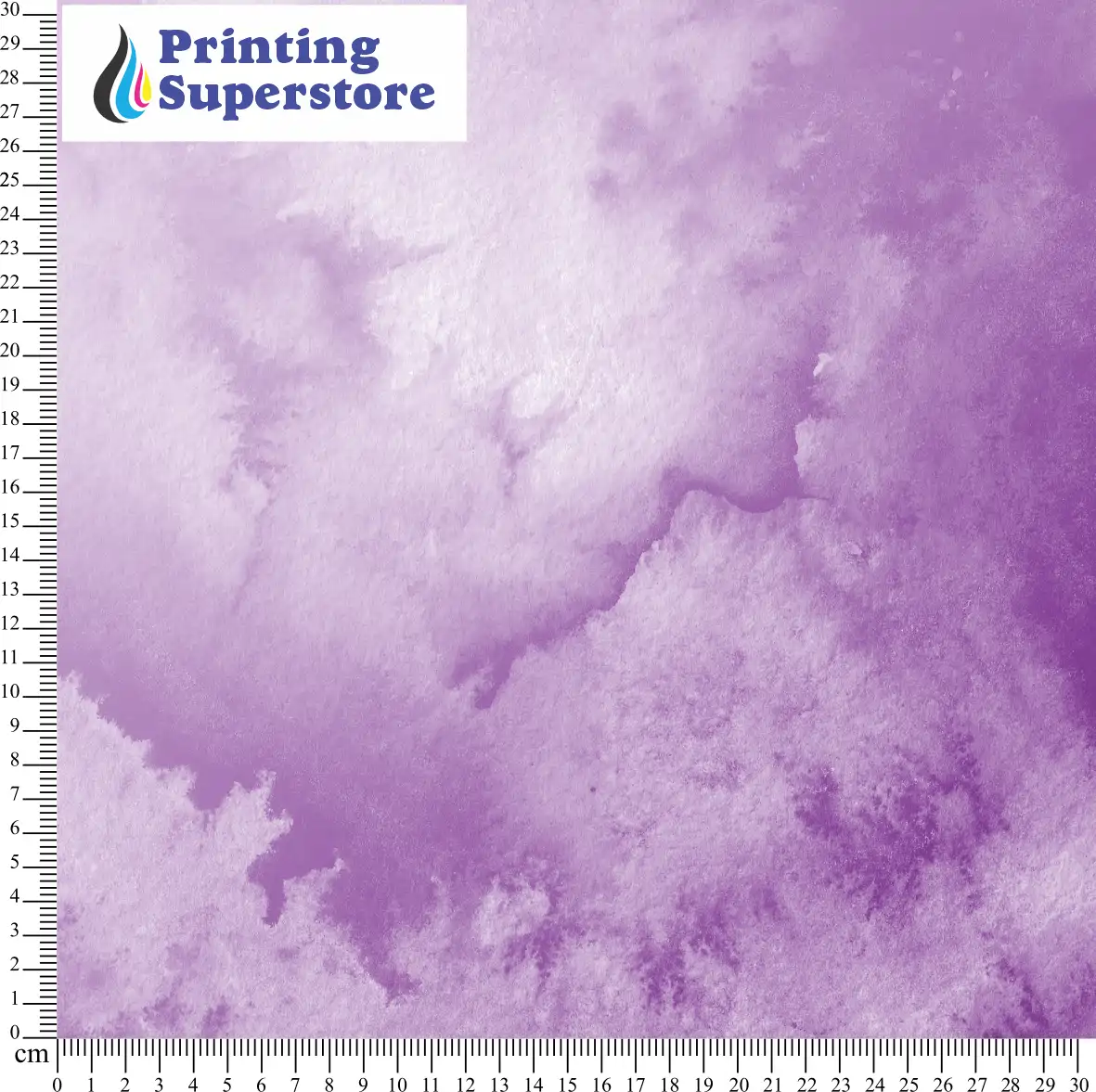 Purple Watercolour theme pattern printed on Self Adhesive Vinyl (SAV), Heat Transfer Vinyl (HTV) and Cardstock.