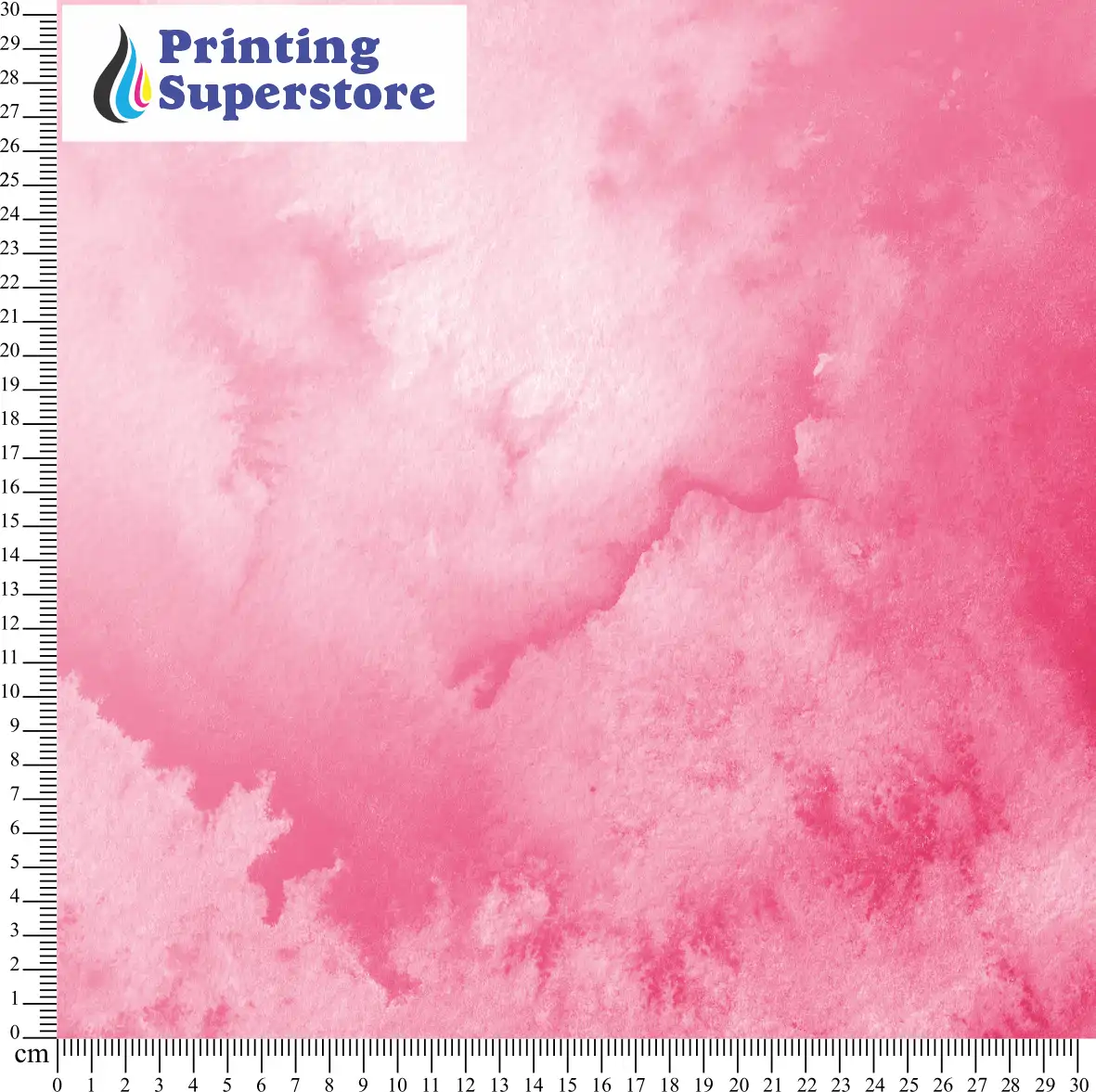 Pink Watercolour theme pattern printed on Self Adhesive Vinyl (SAV), Heat Transfer Vinyl (HTV) and Cardstock.