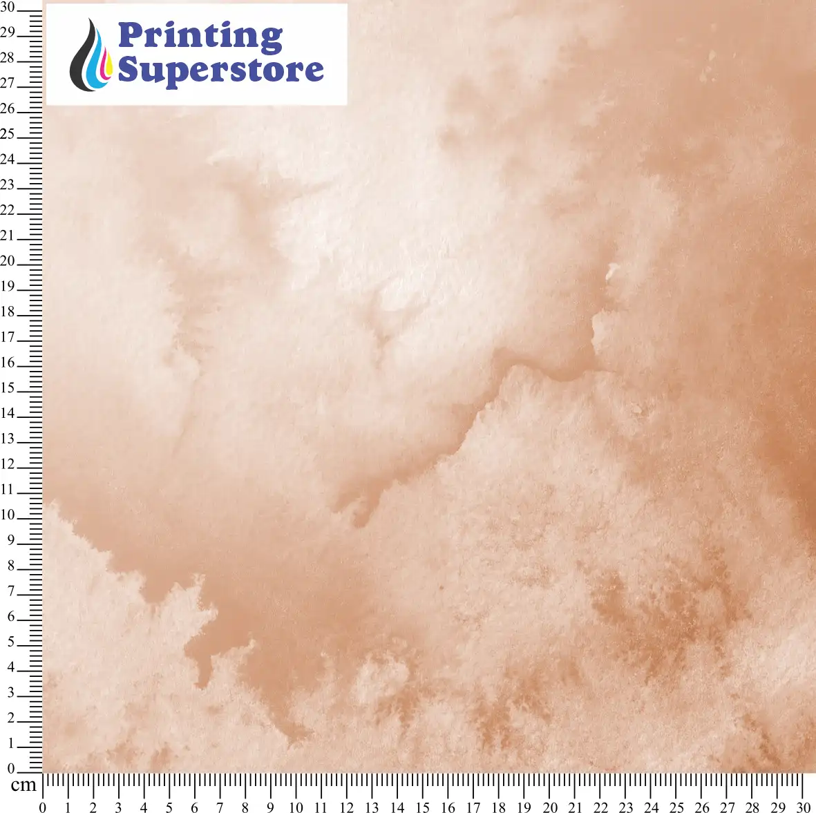 Brown Watercolour theme pattern printed on Self Adhesive Vinyl (SAV), Heat Transfer Vinyl (HTV) and Cardstock.